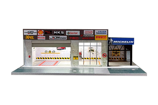 1/64 Auto Repair Shop mini display unit RCPLT-03