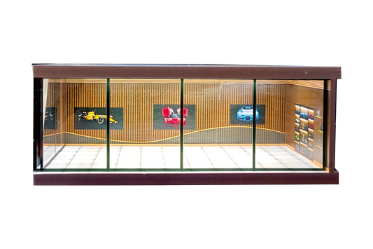 1/32 Parking Lot Exhibition Hall  mini display unit RCPZT-32