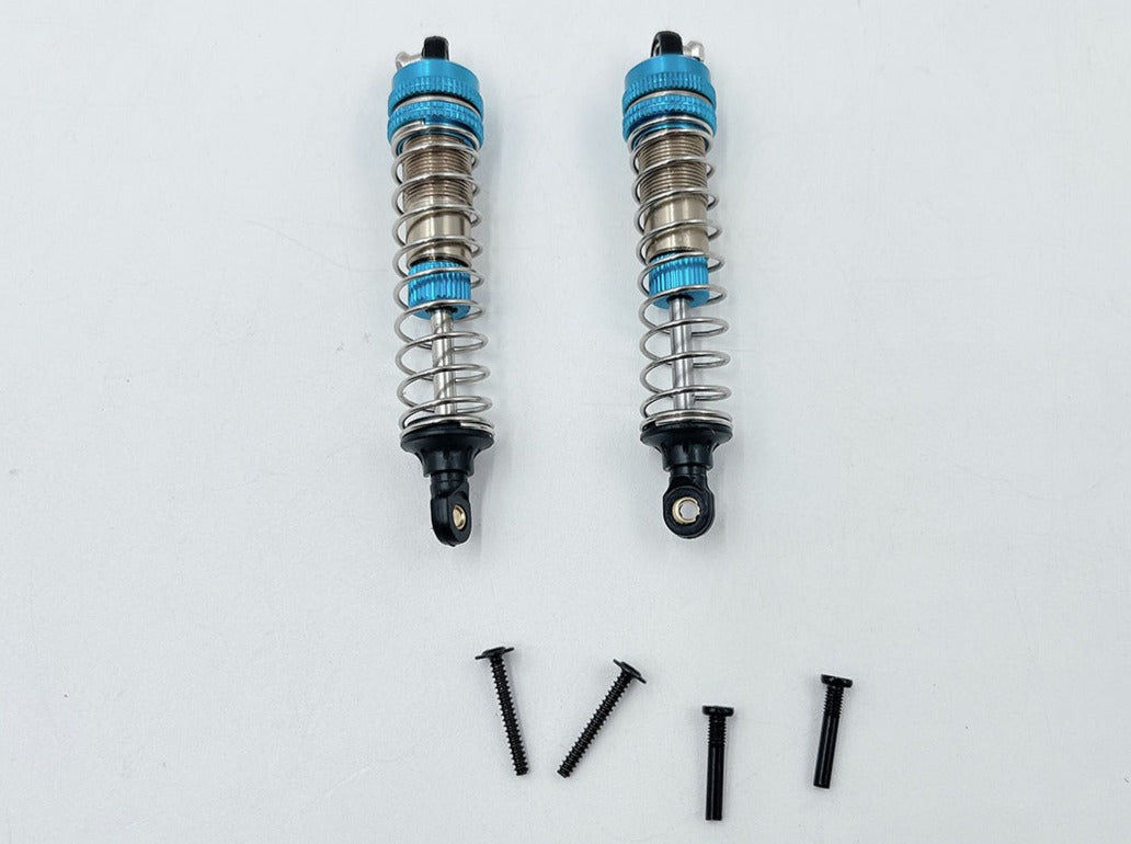 Upgraded adjustable oil shocks(2) BLUE SHRED-18B
