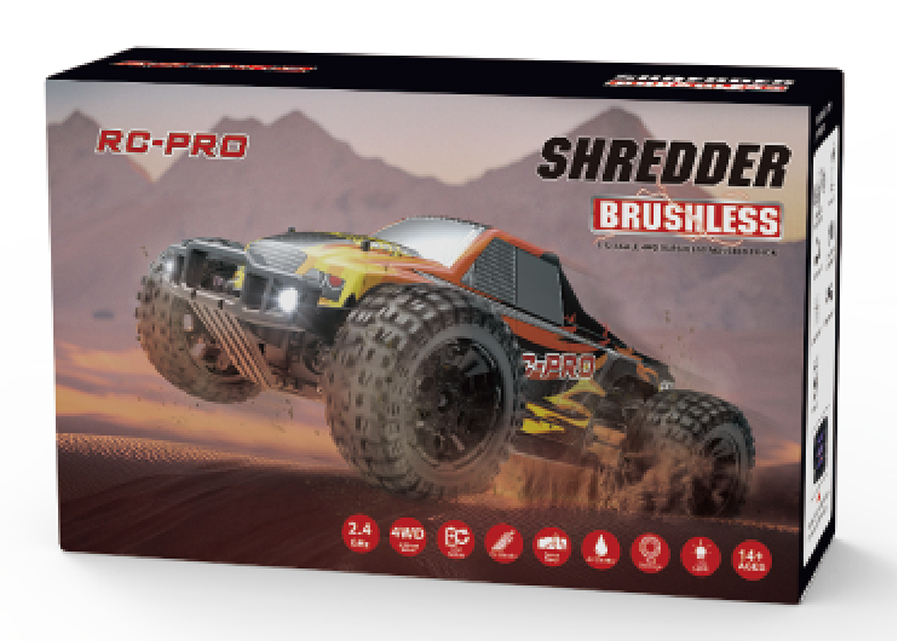 SHREDDER BRUSHLESS RTR SHREDDERBL - RC PRO TRUCKS