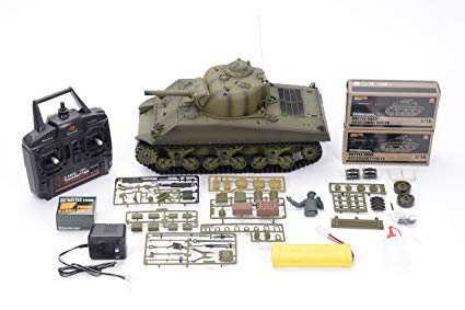 V7.0 1-16 U.S.A M4A3 "Sherman"  RC Tank(BB AND IR) - FULL PRO VERSION 3898-FULL PRO