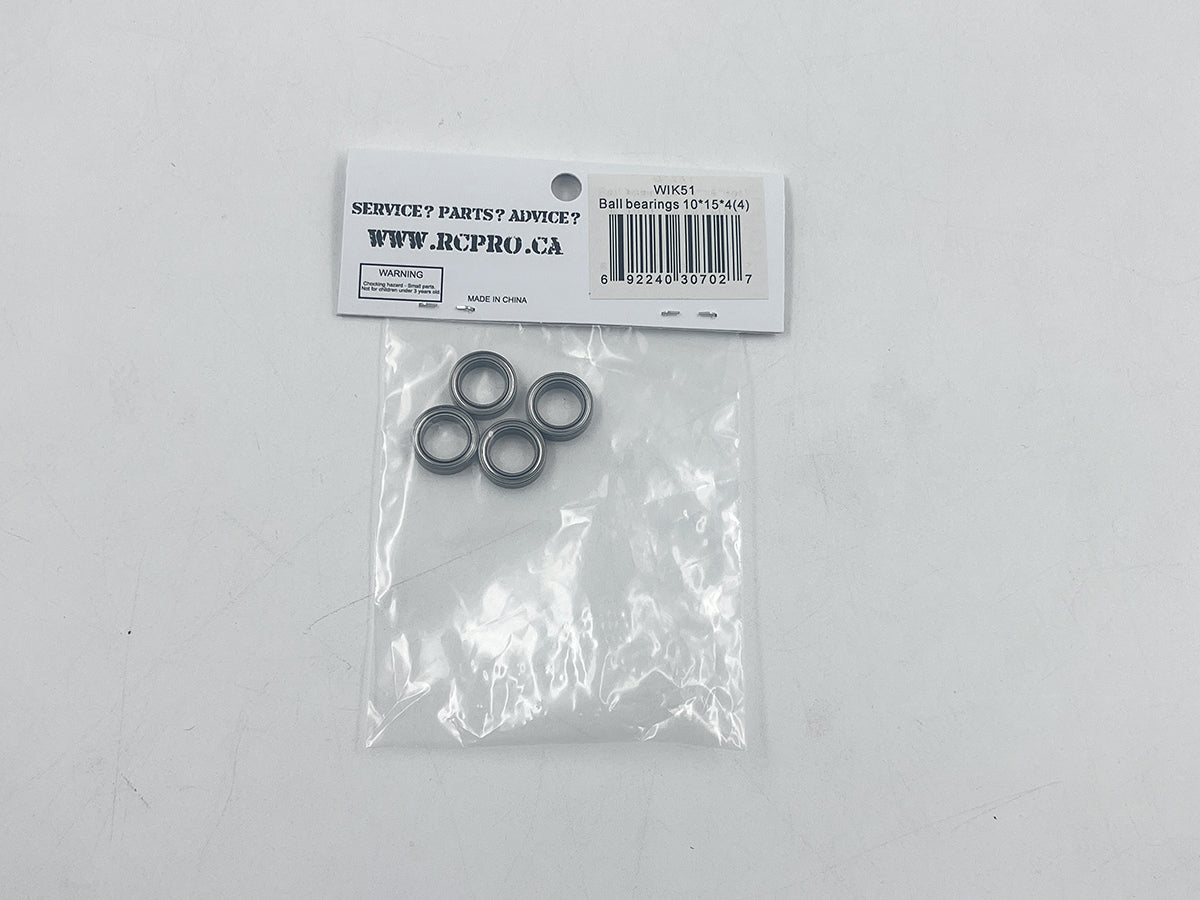 WIKKED Ball bearings 10*15*4(4) WIK51
