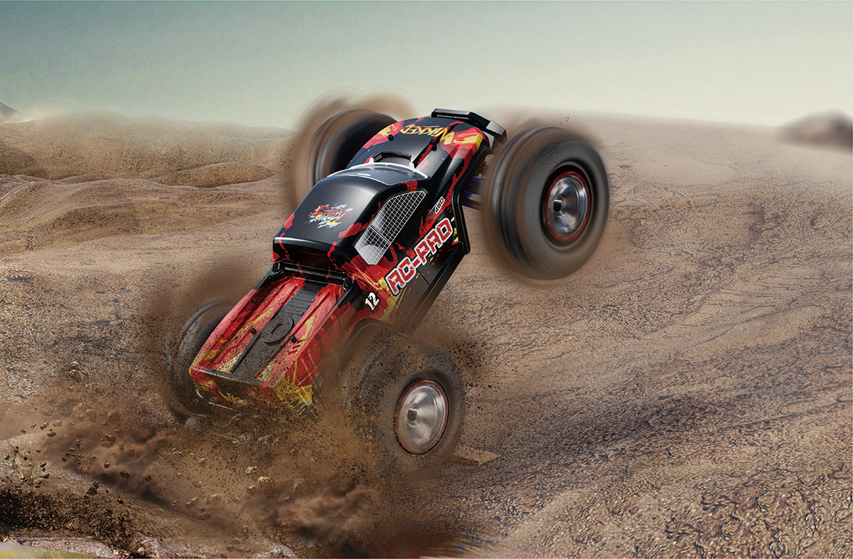 WIKKED – 1:12 SCALE 4X4 BRUSHLESS MONSTER TRUCK