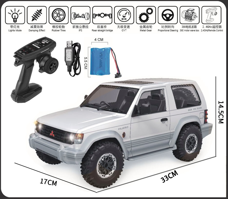 1:14 Pajero with Rubber tire LD1297S