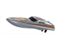 PIRANHA 10" R/C Brushed Boat RTR 2 - Silver
