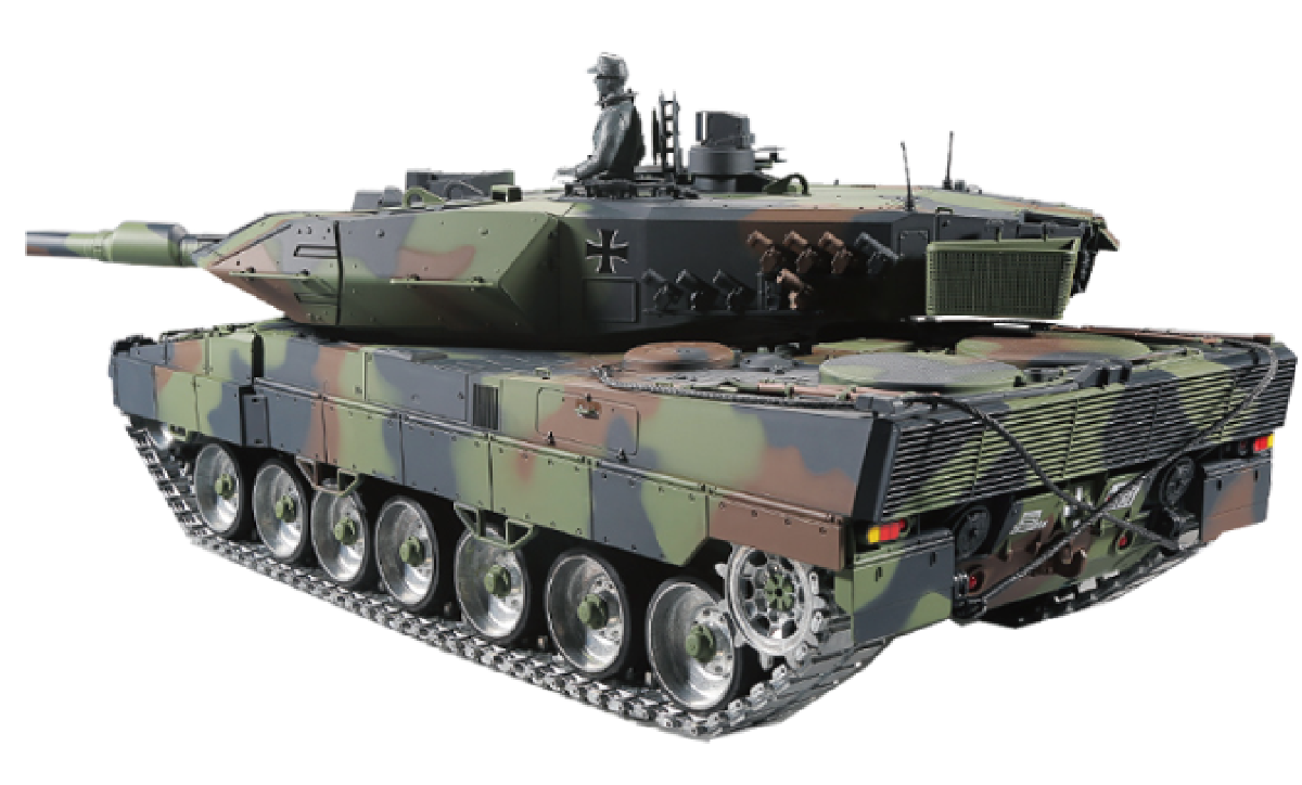 Leopard 2a6 top rc tank