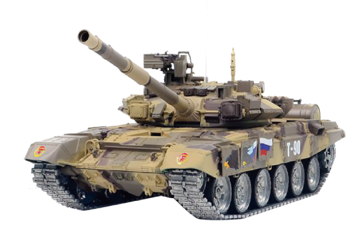 Russian T-90 RC Tank