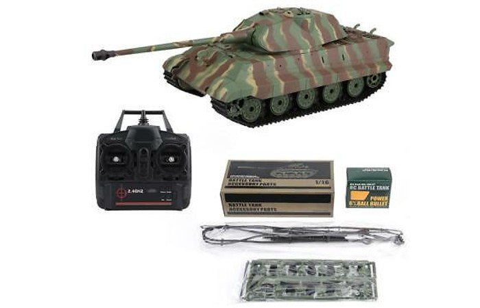 1-16 German King Tiger (Henschel) RC Heavy Tank 3888A-1