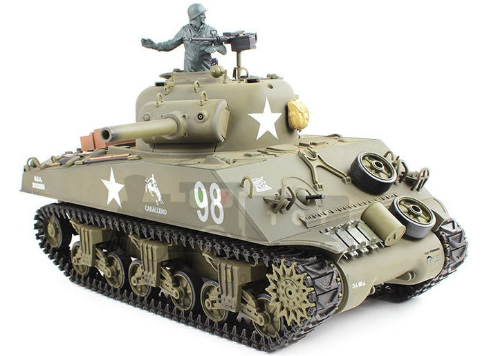 U.S.A M4A3 Sherman 3898 HENG LONG RC TANK – RC-PRO