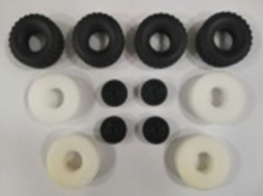 C54 Soft tire with sponge(4pcs) AC013